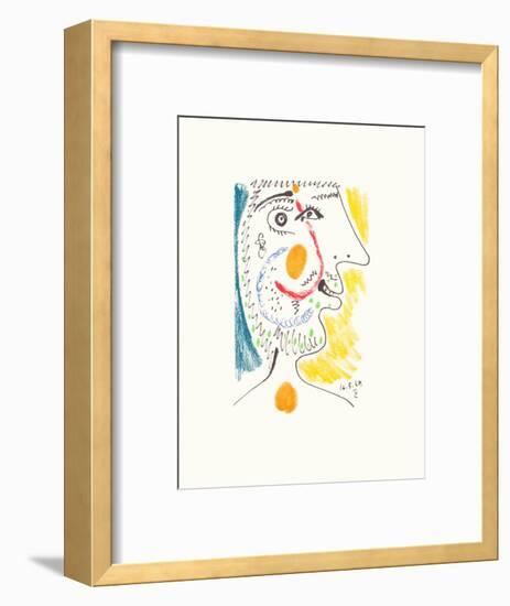 Le Goût du Bonheur 09-Pablo Picasso-Framed Premium Edition