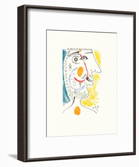 Le Goût du Bonheur 09-Pablo Picasso-Framed Premium Edition