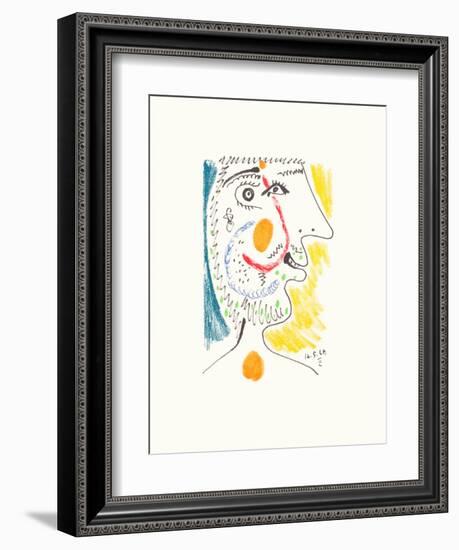 Le Goût du Bonheur 09-Pablo Picasso-Framed Premium Edition