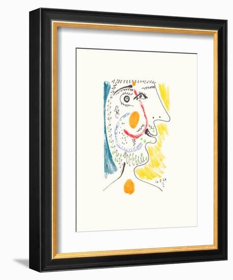 Le Goût du Bonheur 09-Pablo Picasso-Framed Premium Edition