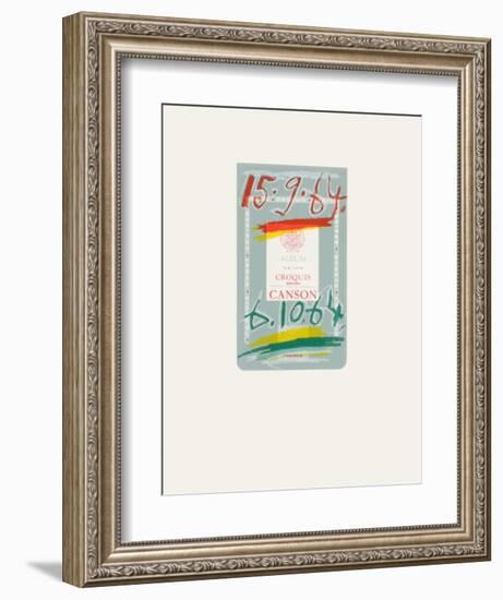 Le Goût du Bonheur 25-Pablo Picasso-Framed Serigraph