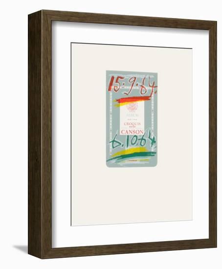 Le Goût du Bonheur 25-Pablo Picasso-Framed Serigraph