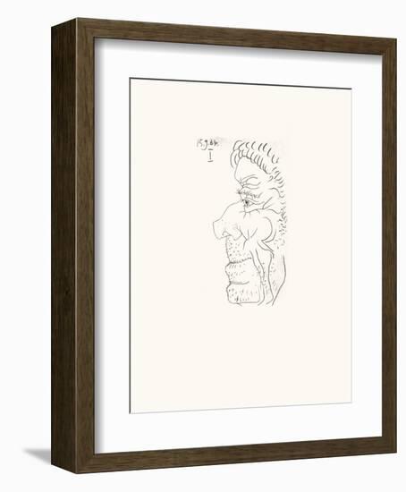 Le Goût du Bonheur 26-Pablo Picasso-Framed Serigraph