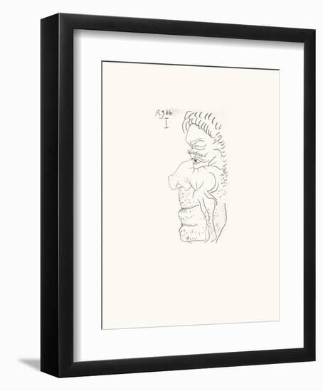 Le Goût du Bonheur 26-Pablo Picasso-Framed Serigraph