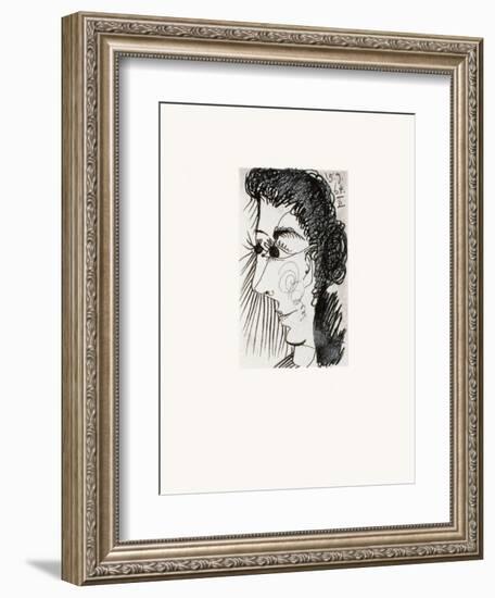 Le Goût du Bonheur 27-Pablo Picasso-Framed Serigraph