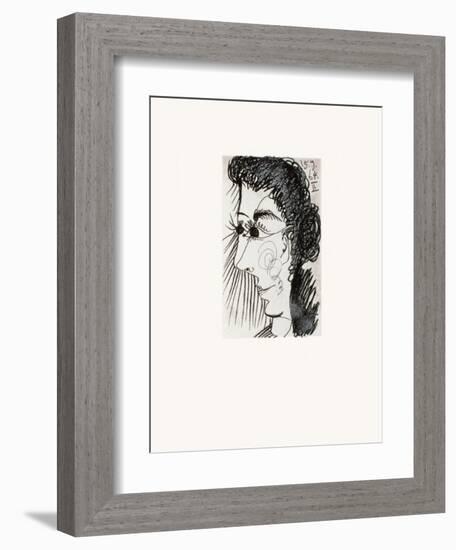 Le Goût du Bonheur 27-Pablo Picasso-Framed Serigraph