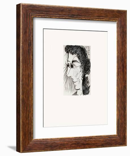 Le Goût du Bonheur 27-Pablo Picasso-Framed Serigraph