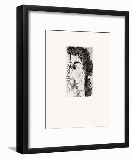 Le Goût du Bonheur 27-Pablo Picasso-Framed Serigraph