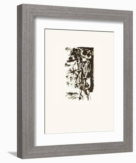 Le Goût du Bonheur 29-Pablo Picasso-Framed Serigraph