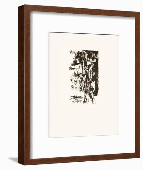 Le Goût du Bonheur 29-Pablo Picasso-Framed Serigraph