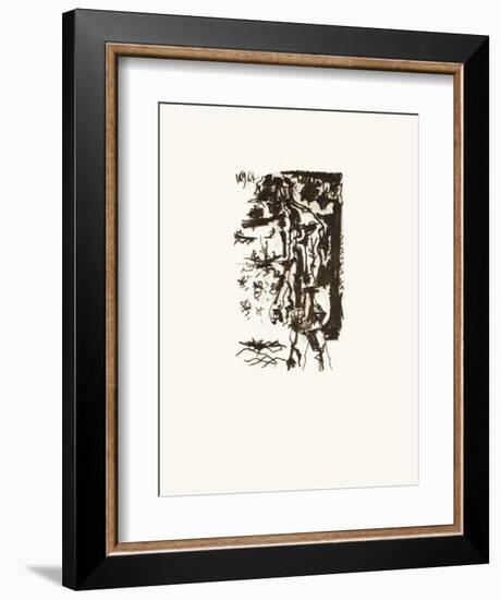 Le Goût du Bonheur 29-Pablo Picasso-Framed Serigraph