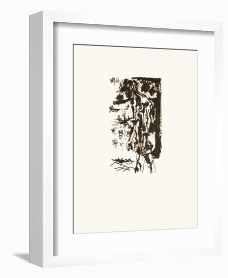 Le Goût du Bonheur 29-Pablo Picasso-Framed Serigraph