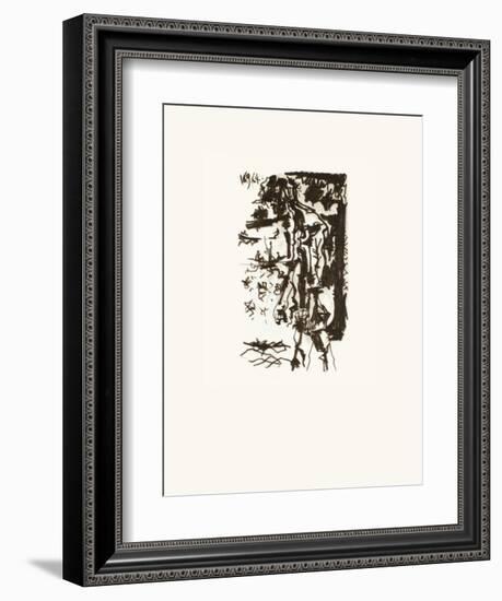 Le Goût du Bonheur 29-Pablo Picasso-Framed Serigraph