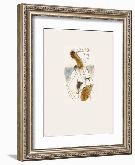 Le Goût du Bonheur 32-Pablo Picasso-Framed Serigraph