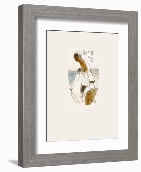 Le Goût du Bonheur 32-Pablo Picasso-Framed Serigraph