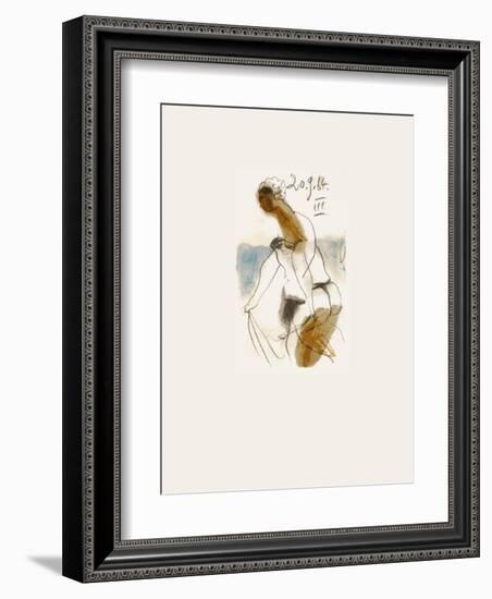 Le Goût du Bonheur 32-Pablo Picasso-Framed Serigraph