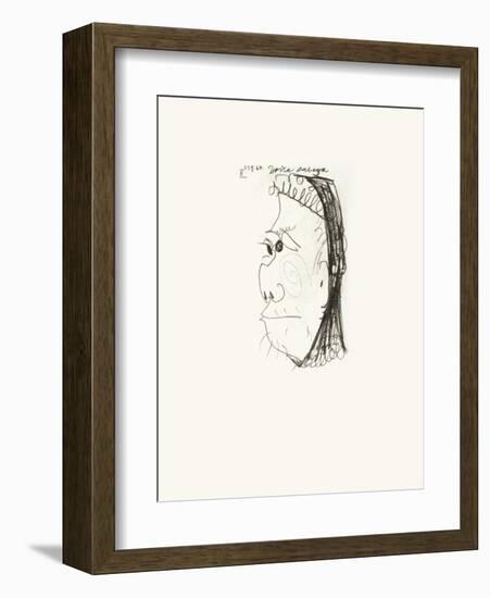 Le Goût du Bonheur 35-Pablo Picasso-Framed Serigraph