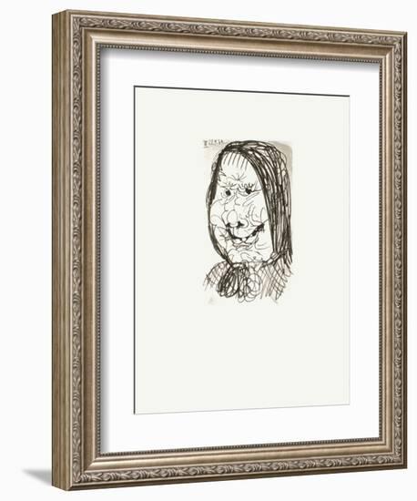 Le Goût du Bonheur 36-Pablo Picasso-Framed Serigraph