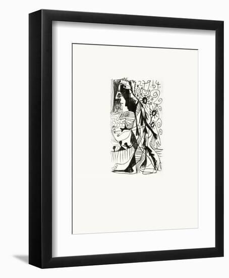 Le Goût du Bonheur 38-Pablo Picasso-Framed Serigraph