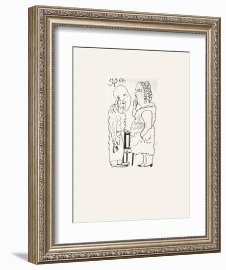 Le Goût du Bonheur 39-Pablo Picasso-Framed Serigraph