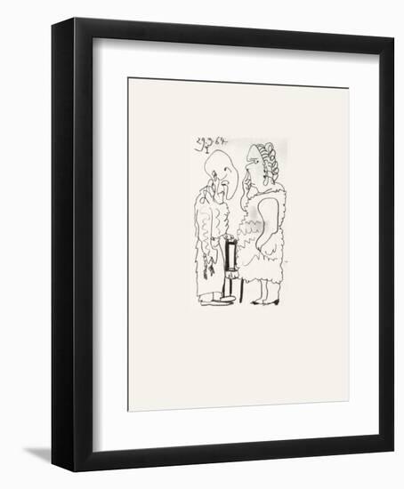 Le Goût du Bonheur 39-Pablo Picasso-Framed Serigraph