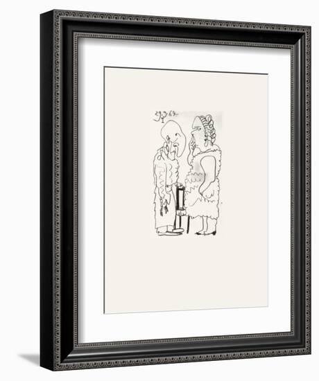 Le Goût du Bonheur 39-Pablo Picasso-Framed Serigraph