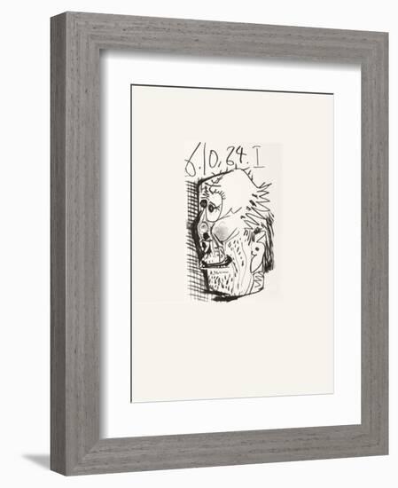 Le Goût du Bonheur 44-Pablo Picasso-Framed Serigraph