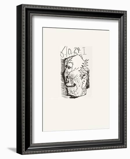 Le Goût du Bonheur 44-Pablo Picasso-Framed Serigraph