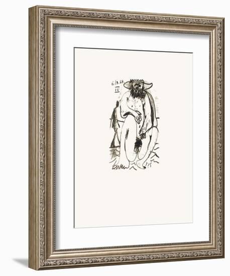 Le Goût du Bonheur 46-Pablo Picasso-Framed Serigraph