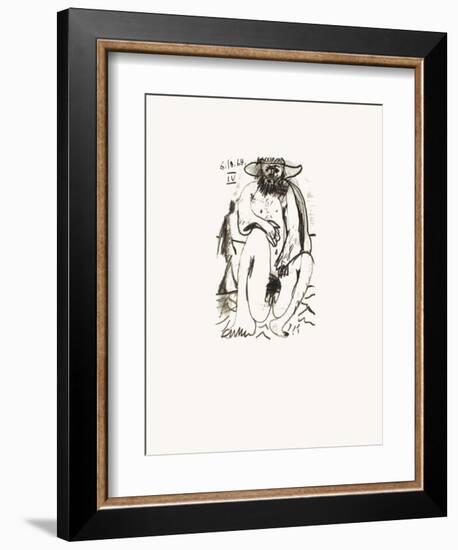 Le Goût du Bonheur 46-Pablo Picasso-Framed Serigraph