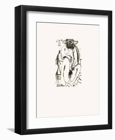 Le Goût du Bonheur 46-Pablo Picasso-Framed Serigraph