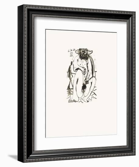 Le Goût du Bonheur 46-Pablo Picasso-Framed Serigraph