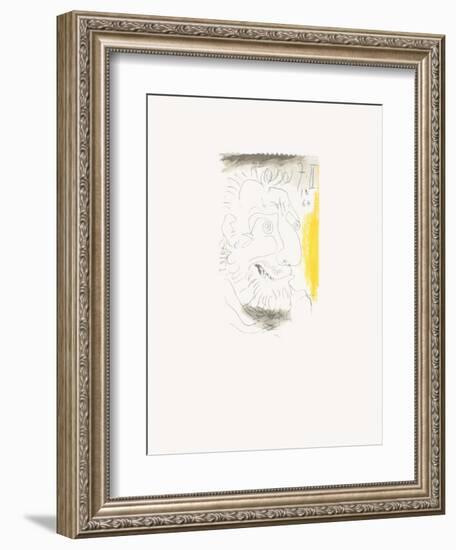 Le Goût du Bonheur 47-Pablo Picasso-Framed Serigraph