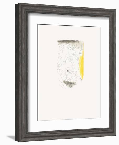 Le Goût du Bonheur 47-Pablo Picasso-Framed Serigraph