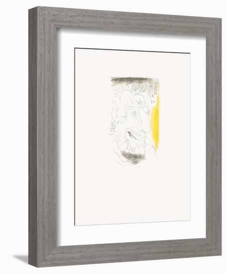 Le Goût du Bonheur 47-Pablo Picasso-Framed Serigraph