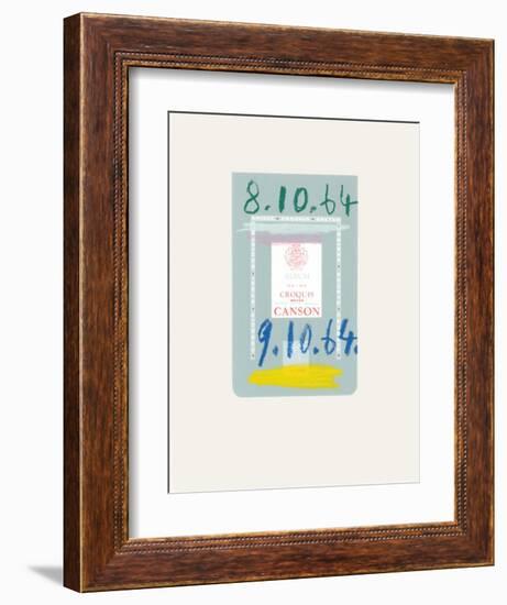 Le Goût du Bonheur 49-Pablo Picasso-Framed Serigraph