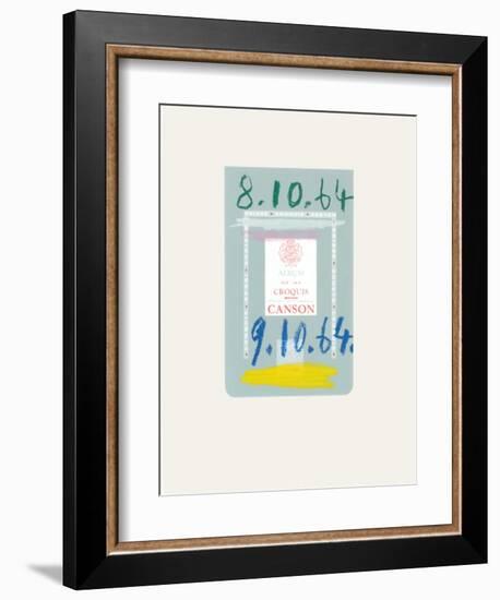 Le Goût du Bonheur 49-Pablo Picasso-Framed Serigraph