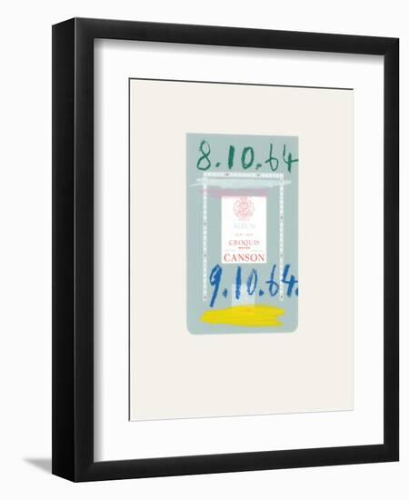 Le Goût du Bonheur 49-Pablo Picasso-Framed Serigraph