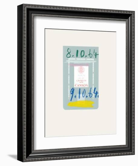 Le Goût du Bonheur 49-Pablo Picasso-Framed Serigraph