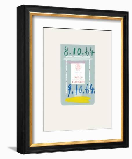 Le Goût du Bonheur 49-Pablo Picasso-Framed Serigraph