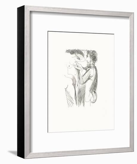 Le Goût du Bonheur 50-Pablo Picasso-Framed Serigraph