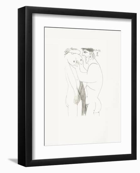 Le Goût du Bonheur 51-Pablo Picasso-Framed Serigraph