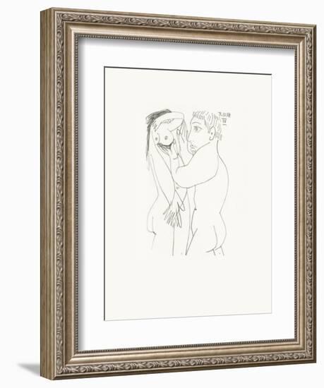Le Goût du Bonheur 53-Pablo Picasso-Framed Serigraph