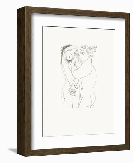 Le Goût du Bonheur 53-Pablo Picasso-Framed Serigraph