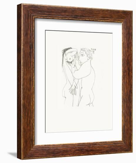Le Goût du Bonheur 53-Pablo Picasso-Framed Serigraph