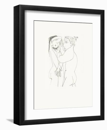 Le Goût du Bonheur 53-Pablo Picasso-Framed Serigraph