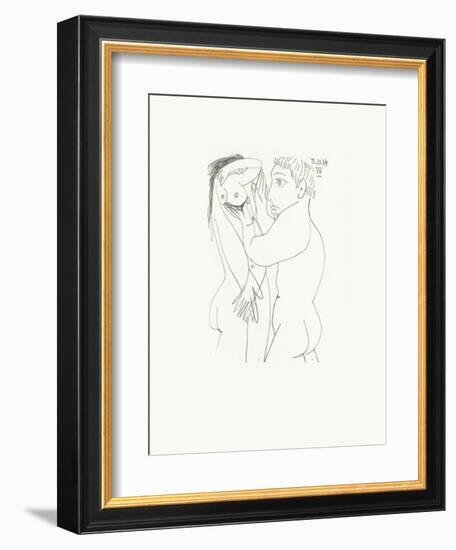 Le Goût du Bonheur 53-Pablo Picasso-Framed Serigraph