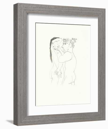 Le Goût du Bonheur 54-Pablo Picasso-Framed Serigraph