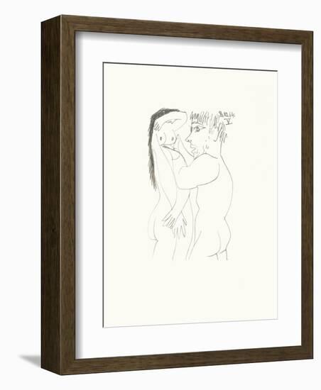 Le Goût du Bonheur 54-Pablo Picasso-Framed Serigraph