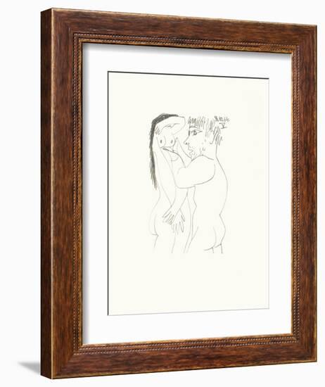 Le Goût du Bonheur 54-Pablo Picasso-Framed Serigraph